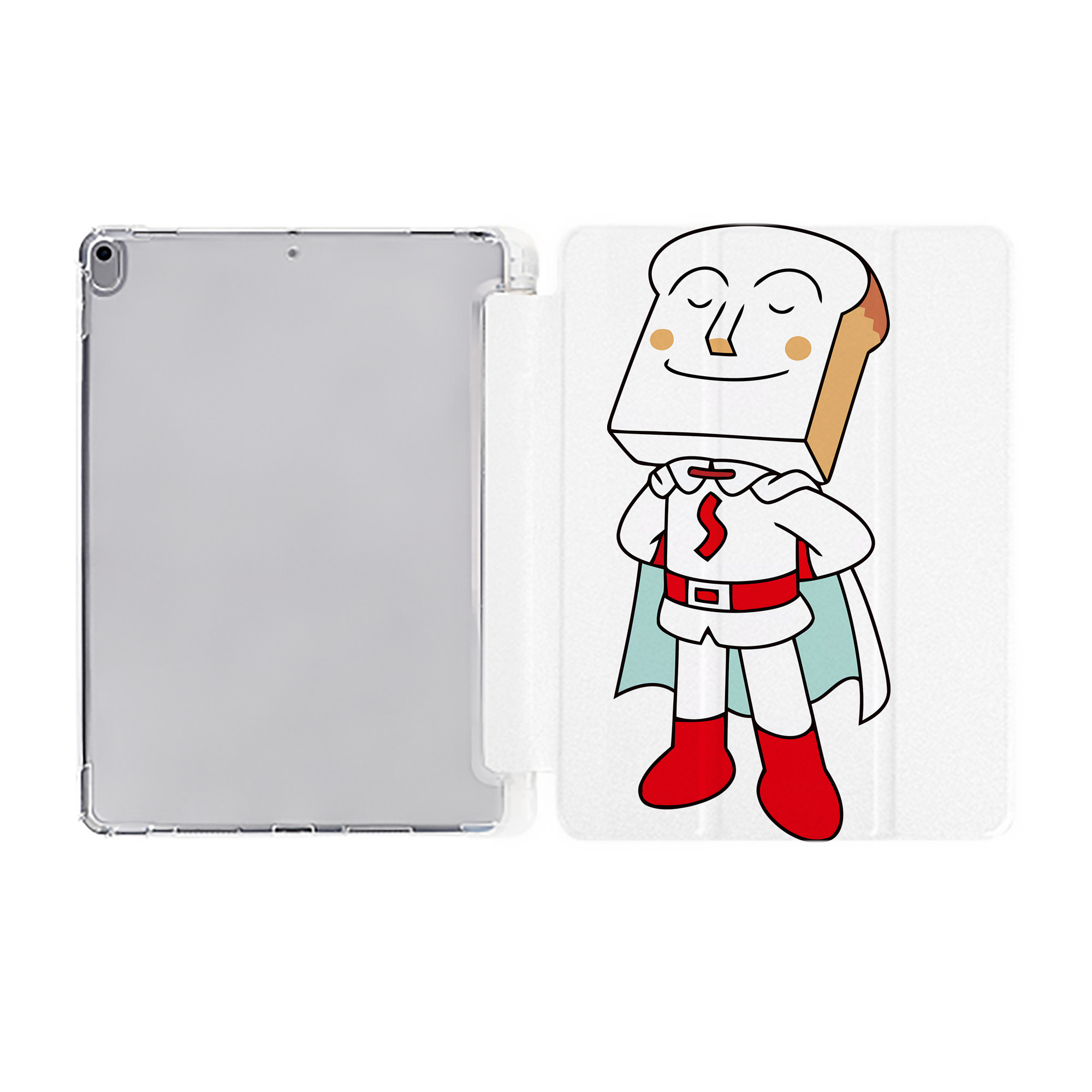 （画像用） アンパンマン Anpanman IPad ケース ペン収納付き 三つ折りスタンド PUレザー×シリコン 対応機種9.5/10.5/10.9インチ